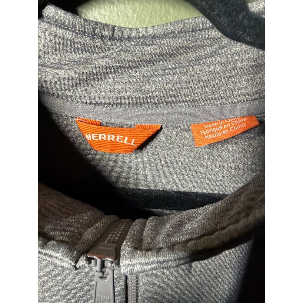 Merrell Performance Ribbed Half Zip Pullover Jack… - image 3